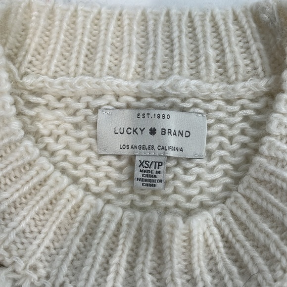 Lucky Brand sweater, size XS - Picture 3 of 4